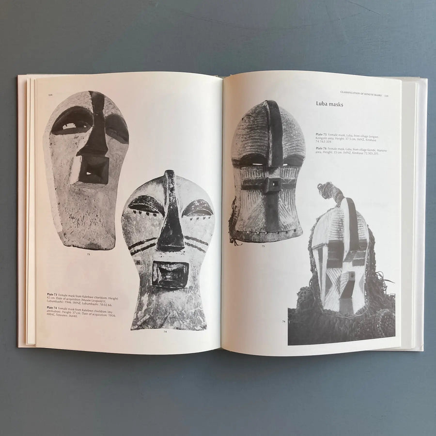 Dunja Hersak - Songye masks and figure sculpture - Ethnografica 1985 - Saint-Martin Bookshop