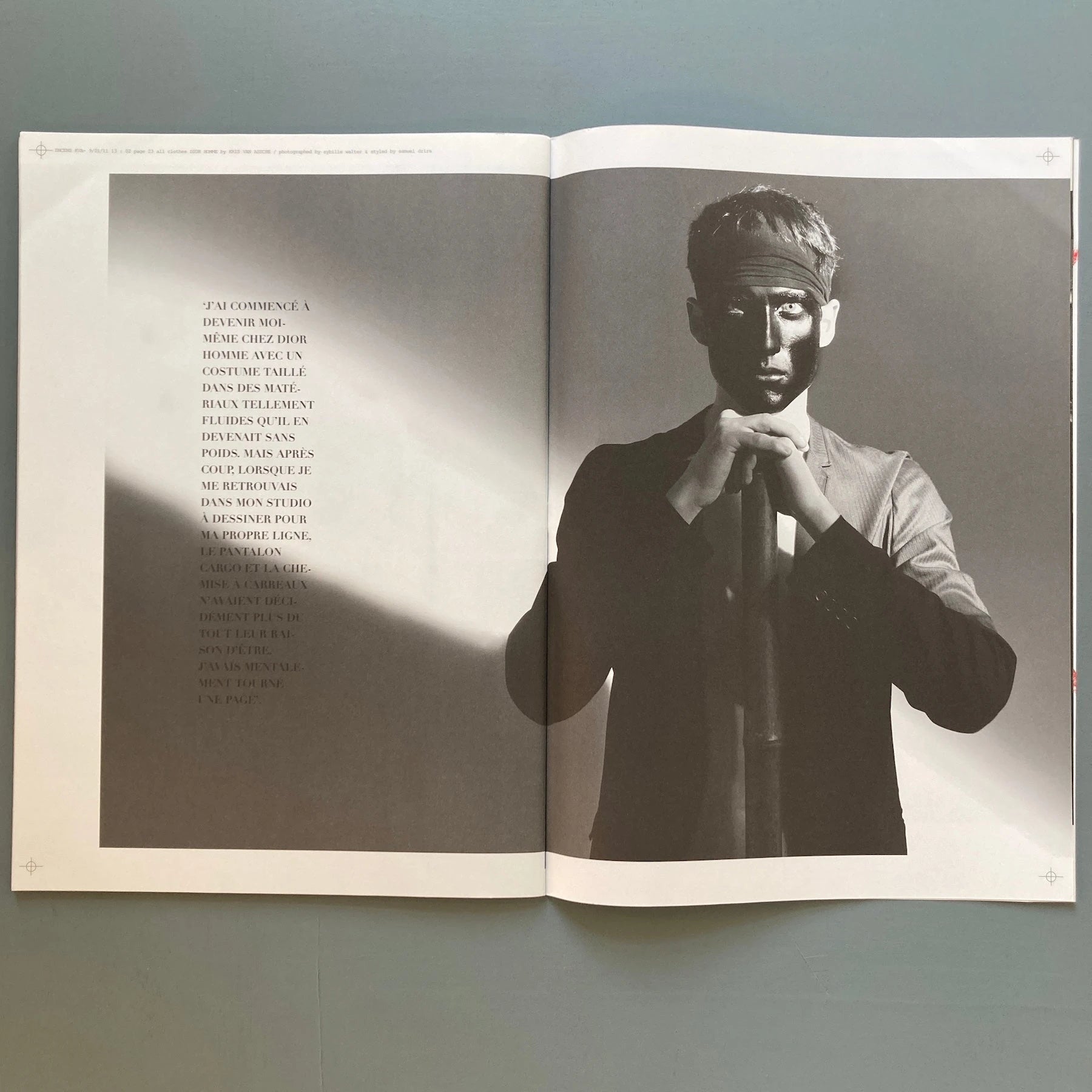 ENCENS exclusive feature on Kris Van Assche - volume 1 - 2011