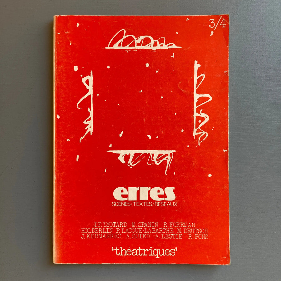 ERRES - n°3/4 - Ete/Automne 1977