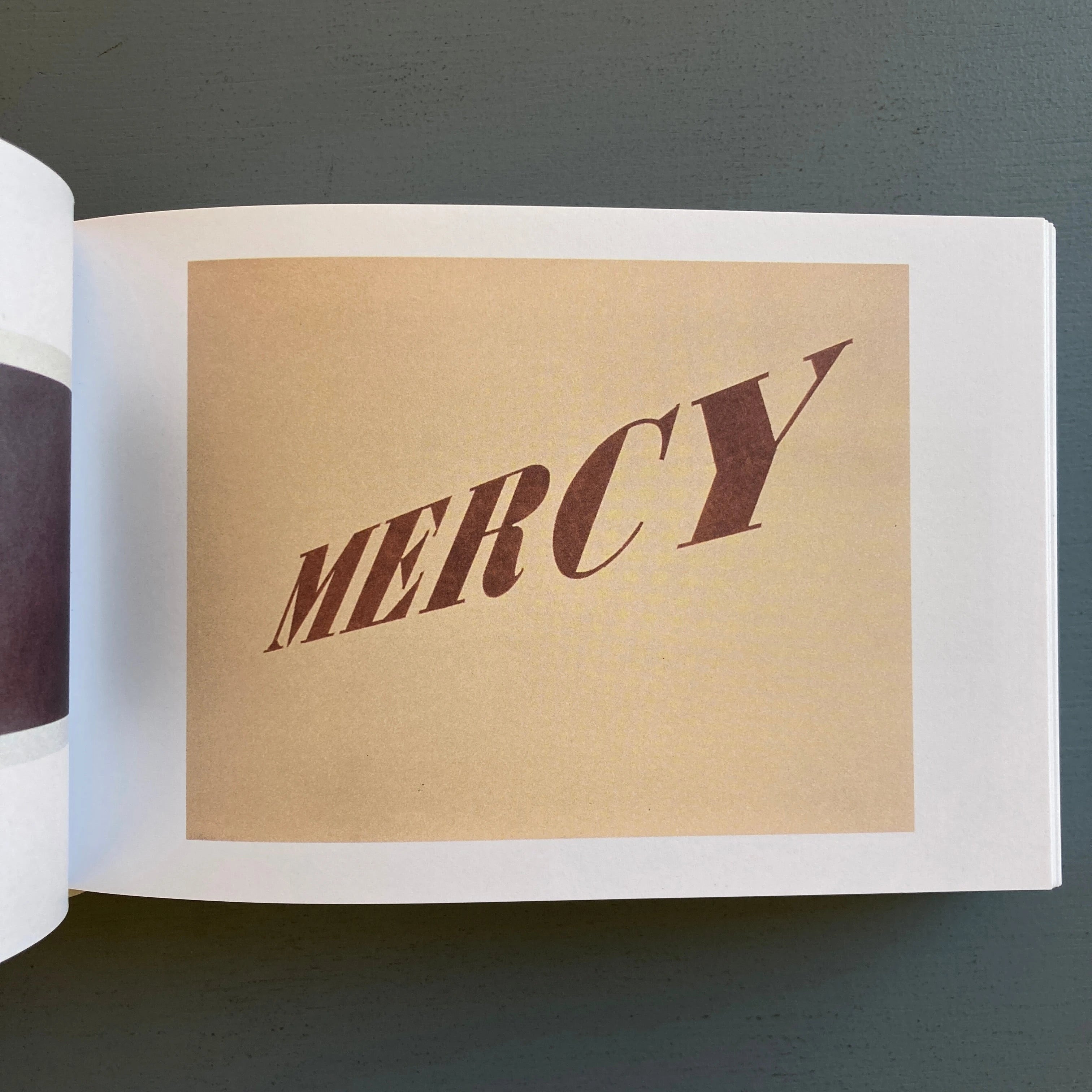 Ed Ruscha - They called her styrene - Phaidon 2000 - Saint-Martin