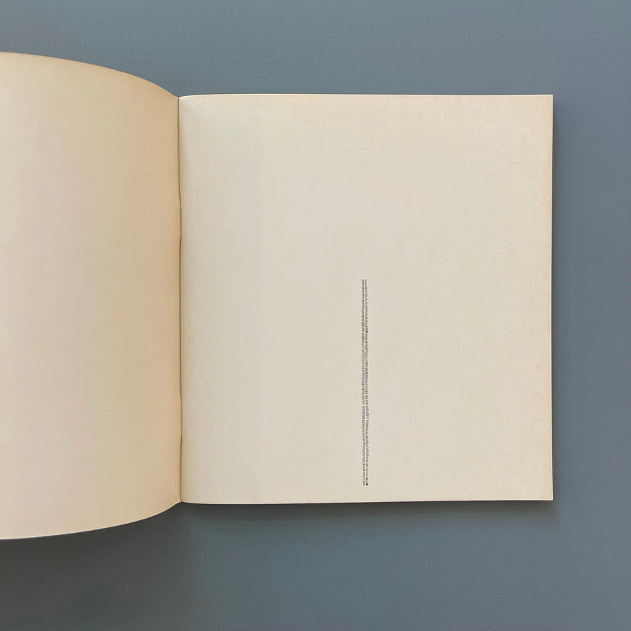Edda Renouf - Lines - Flash Art Edizioni 1974