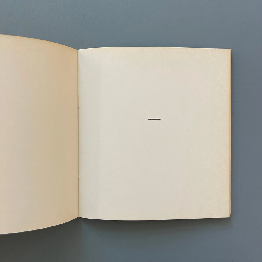 Edda Renouf - Lines - Flash Art Edizioni 1974
