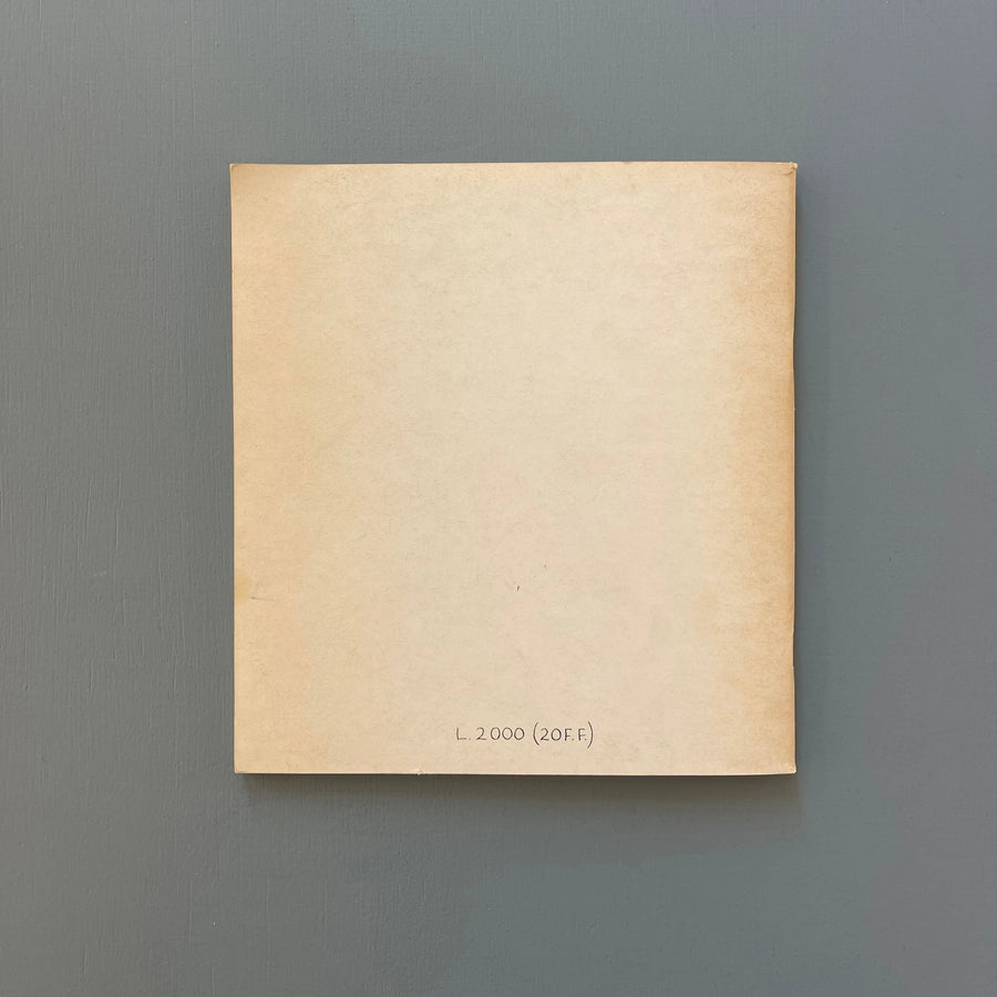 Edda Renouf - Lines - Flash Art Edizioni 1974