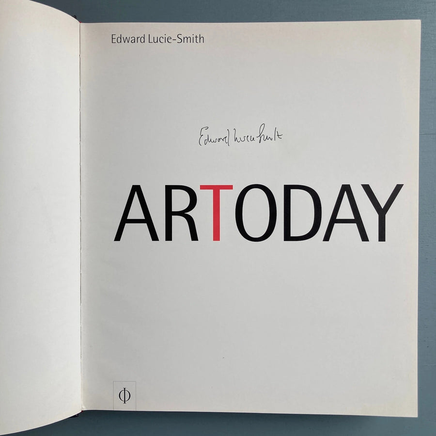 Edward Lucie-Smith (signed) - Art Today - Phaidon 1995 - Saint-Martin Bookshop