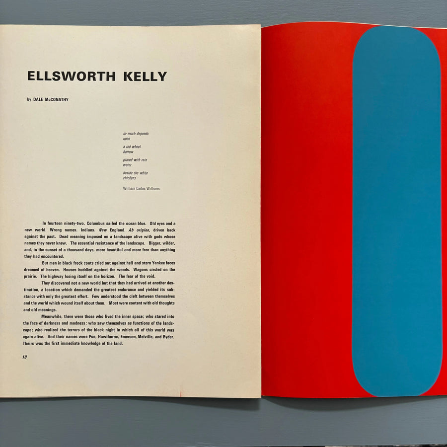 Ellsworth Kelly - Derrière le miroir N°149 - Maeght Editeur 1964 - Saint-Martin Bookshop