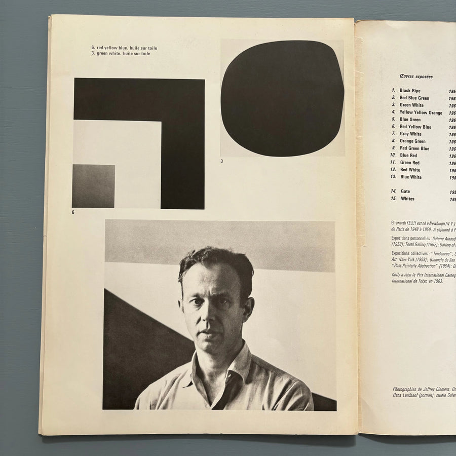 Ellsworth Kelly - Derrière le miroir N°149 - Maeght Editeur 1964 - Saint-Martin Bookshop