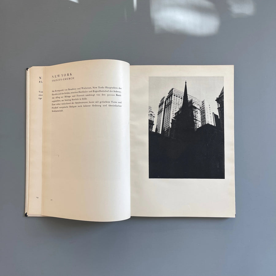 Erich Mendelsohn - Amerika. Bilderbuch eines Architekten - Rudolf Mosse 1928 - Saint-Martin Bookshop