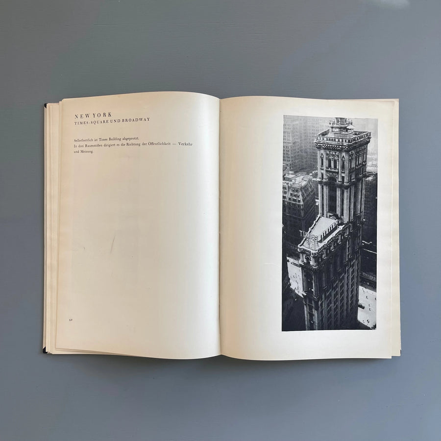 Erich Mendelsohn - Amerika. Bilderbuch eines Architekten - Rudolf Mosse 1928 - Saint-Martin Bookshop