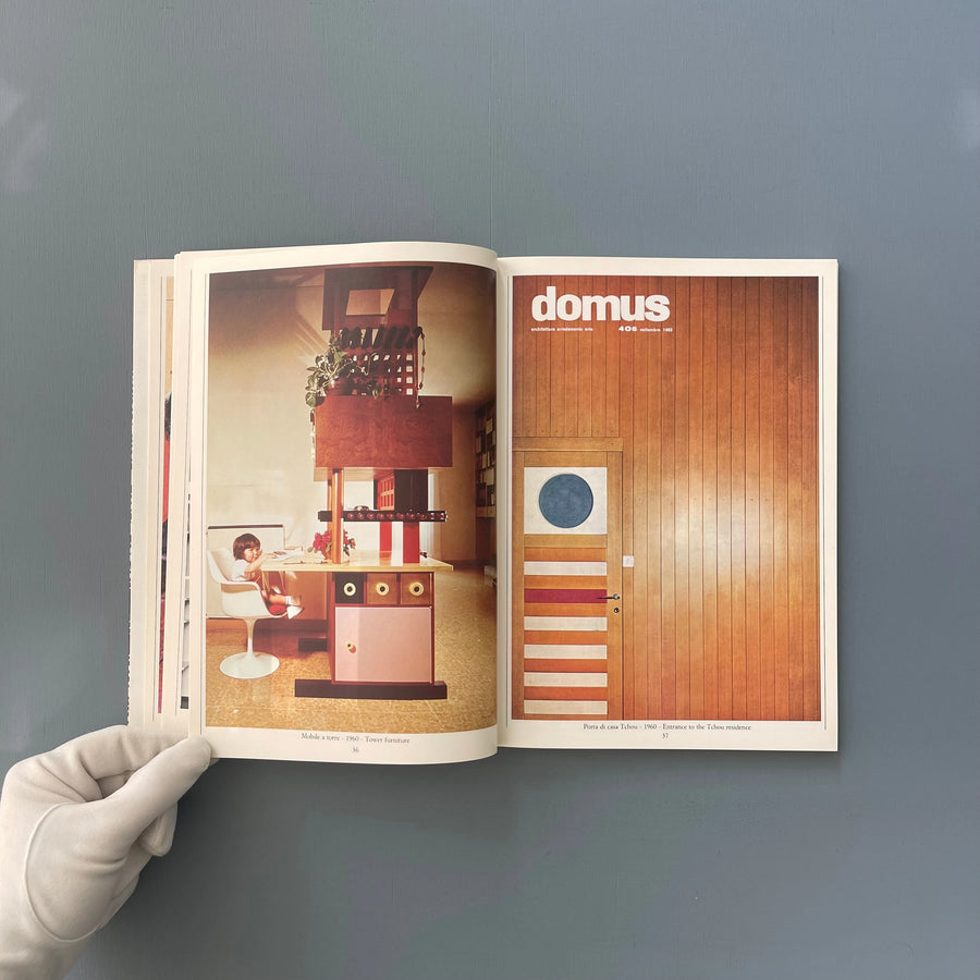 Ettore Sottsass - Mobili e Qualche Arredimento/Furniture and a Few Interiors - Mondadori 1985