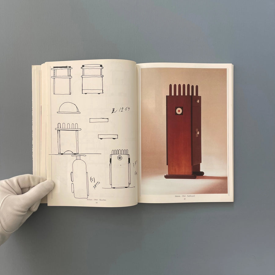 Ettore Sottsass - Mobili e Qualche Arredimento/Furniture and a Few Interiors - Mondadori 1985
