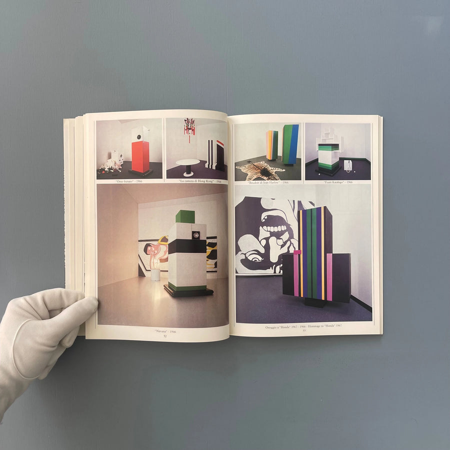Ettore Sottsass - Mobili e Qualche Arredimento/Furniture and a Few Interiors - Mondadori 1985