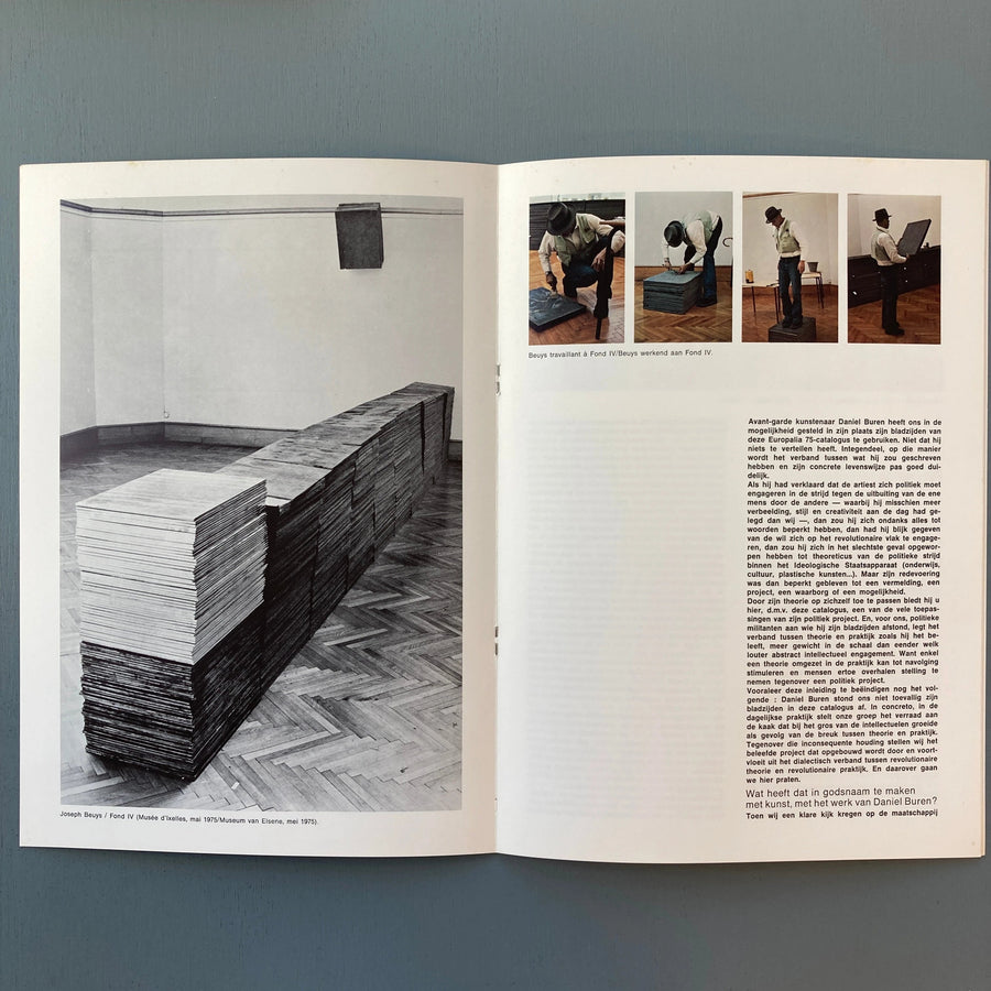 Europalia France 75 - 12 x 1 - Société des Expositions du Palais des Beaux-Arts de Bruxelles 1975