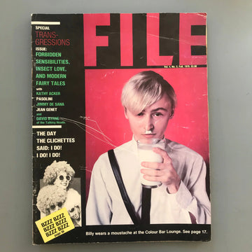 FILE - Vol. 4, No. 2, Fall 1979. Art Official, Inc. Saint-Martin Bookshop