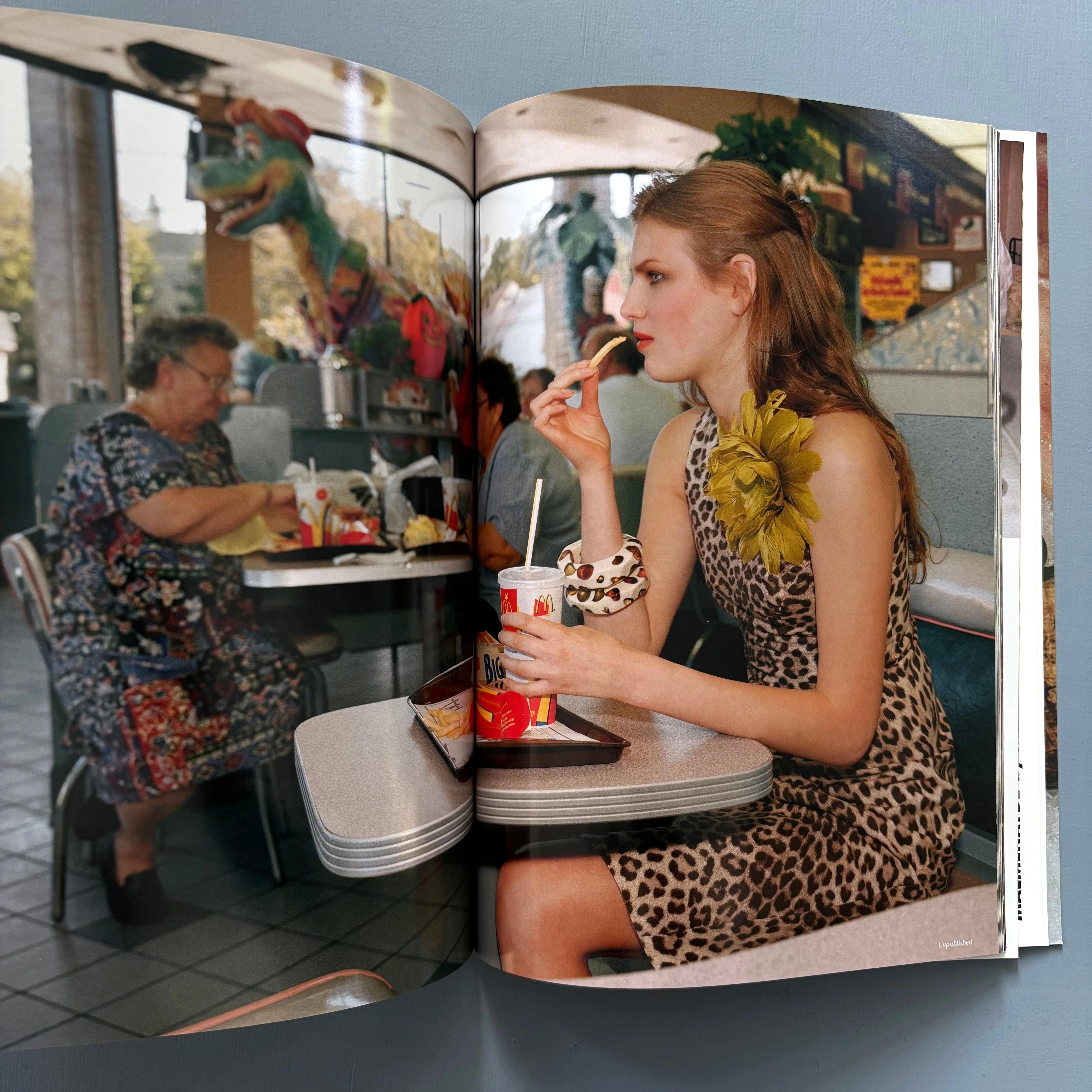 Fashion Magazine by Martin Parr - Magnum Photo 2005 - Saint-Martin
