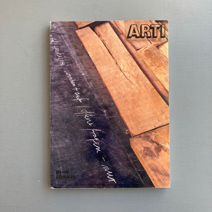 ARTI volume 8: Bernd Lohaus - January/February 1992 - Saint-Martin Bookshop