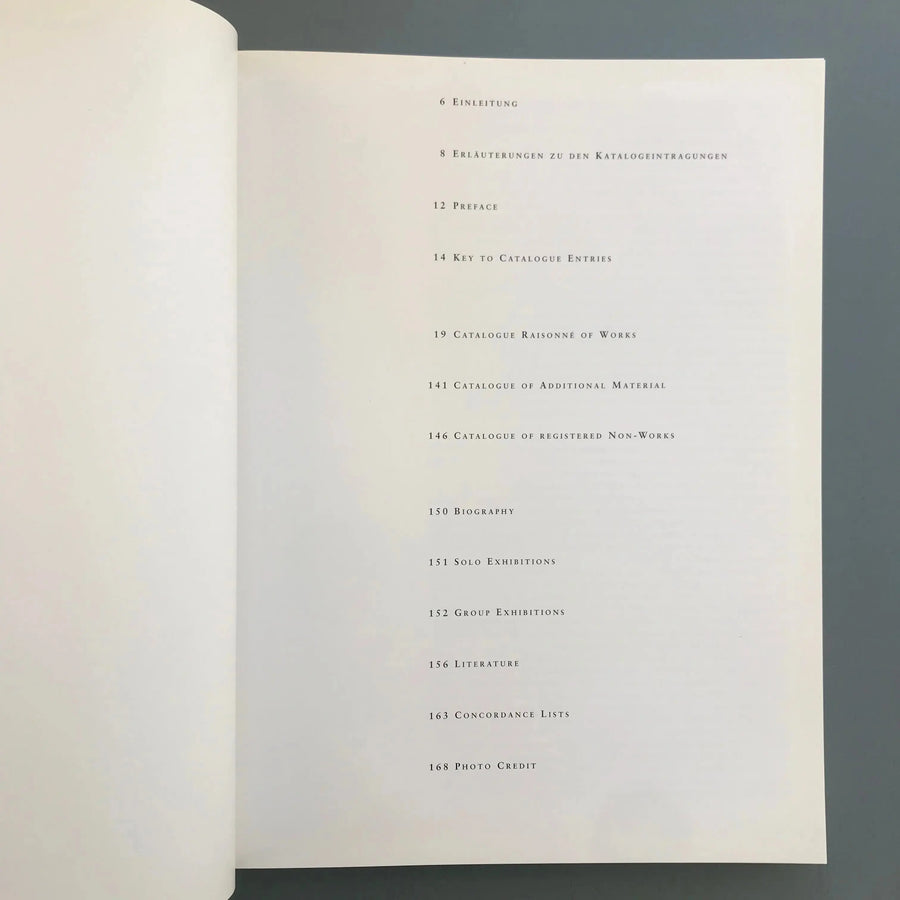 Félix González-Torres - Catalogue raisonné - Hatje Cantz 1997 - Saint-Martin Bookshop