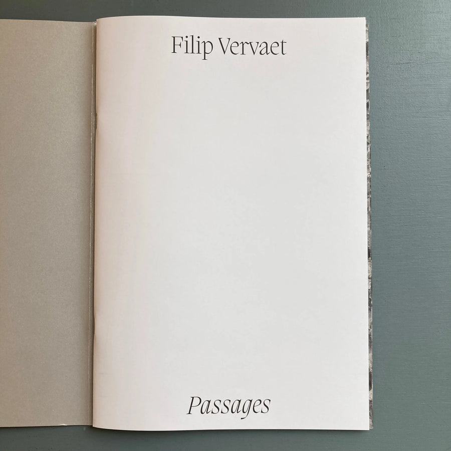 Filip Vervaet - Passages - Out of Paper 2023