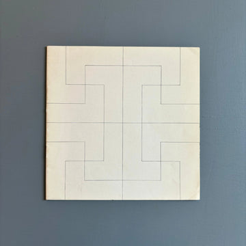 François Morellet (signed) - A la recherche d'une base. Peintures de Morellet  - Molnar 1958 - Saint-Martin Bookshop