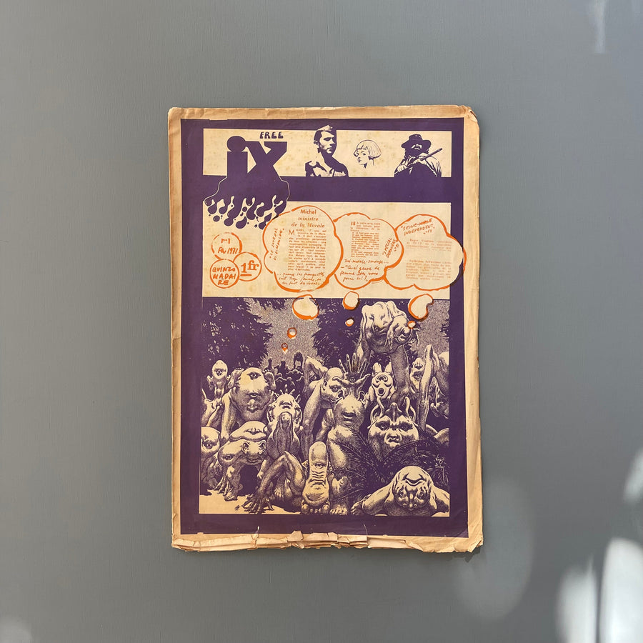 Free IX Quinzomadaire N° 1 février - Le Pop 1971 - Saint-Martin Bookshop