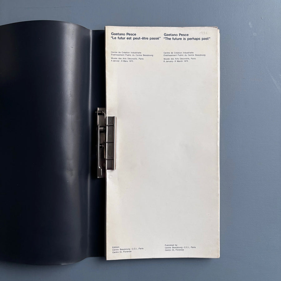 Gaetano Pesce - Le futur est peut-être passé/The futur is perhaps past - Centre Beaubourg 1975