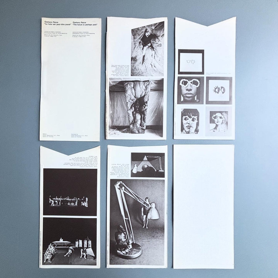Gaetano Pesce - Le futur est peut-être passé/The futur is perhaps past - Centre Beaubourg 1975