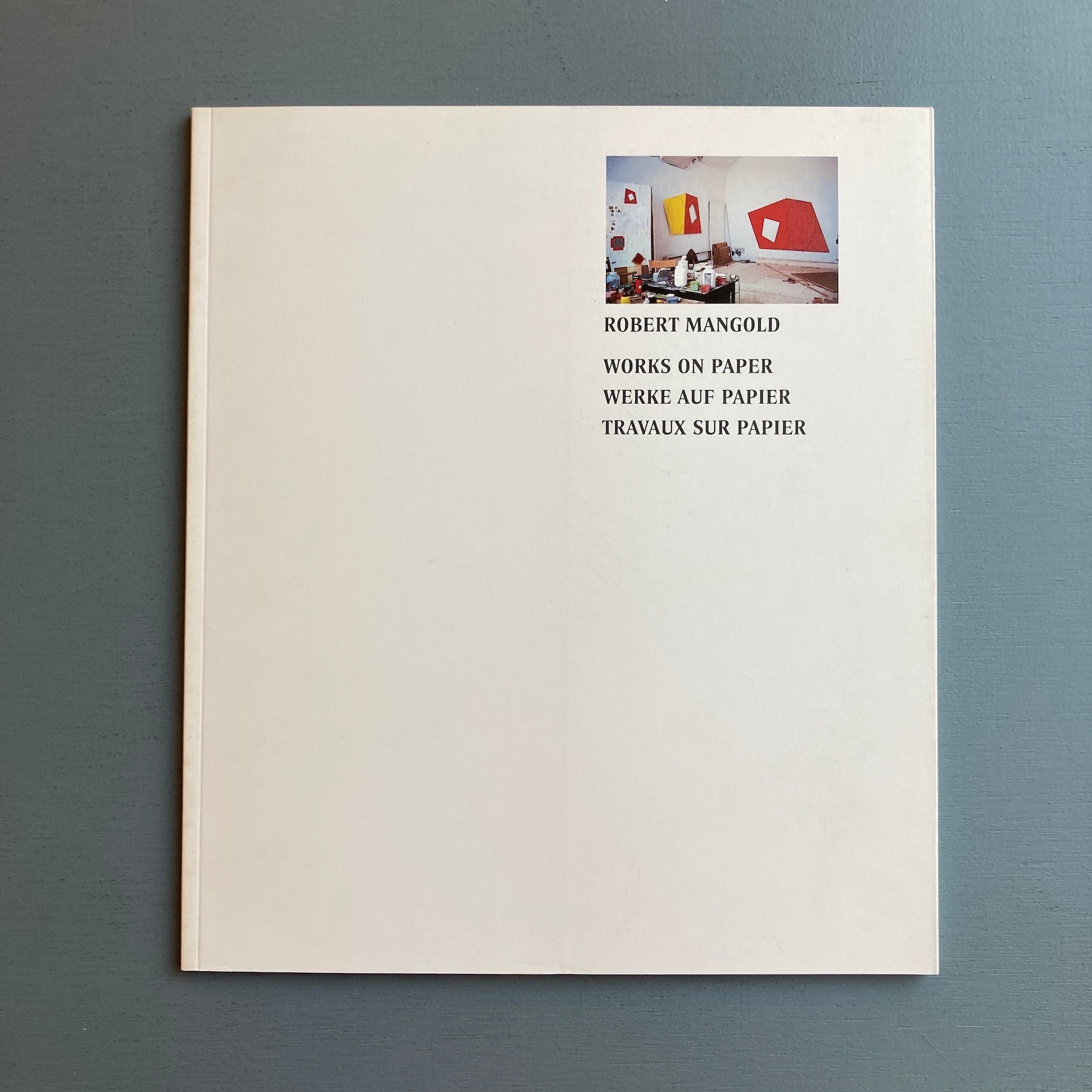 ROMANTIK 洋書 アート Robert Mangold - Works on paper - Annemarie Verna / Galerie