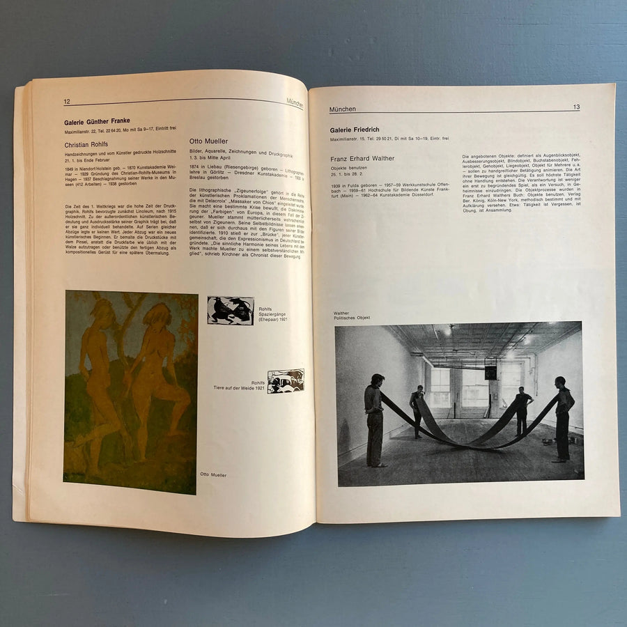 Galerie Spiegel - n°2 - Februar/März 1969