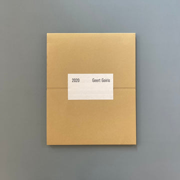 Geert Goiris - Roma 2020 - Saint-Martin Bookshop