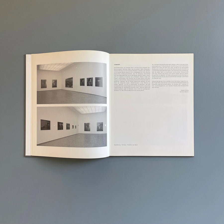 Gerhard Richter - 18. Oktober 1977 - König 1989 - Saint-Martin Bookshop