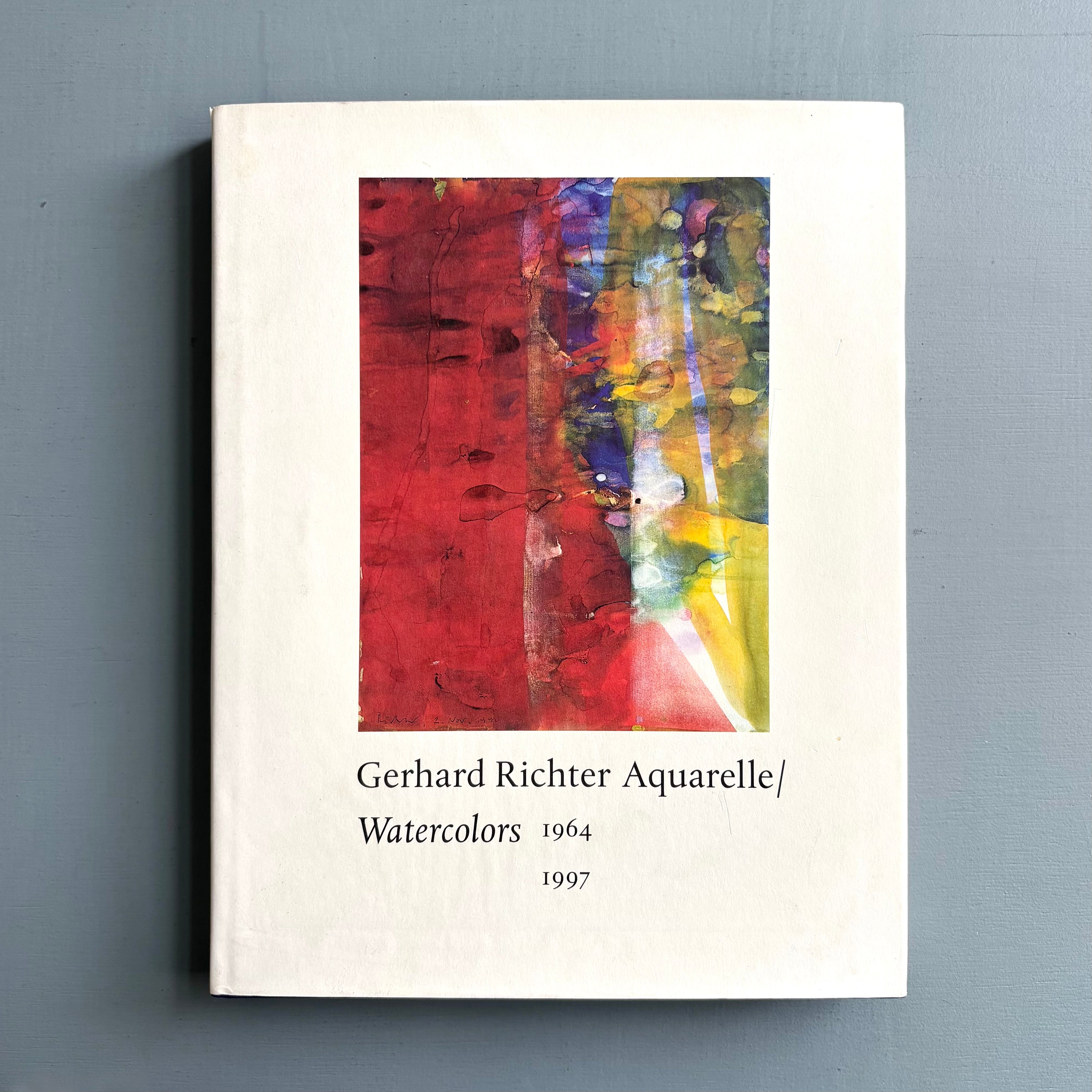 希少　Gerhard Richter. Aquarelle 1964-1997 Gerhard Richter - Aquarelle/Watercolors 1964 1997 - Richter Verlag