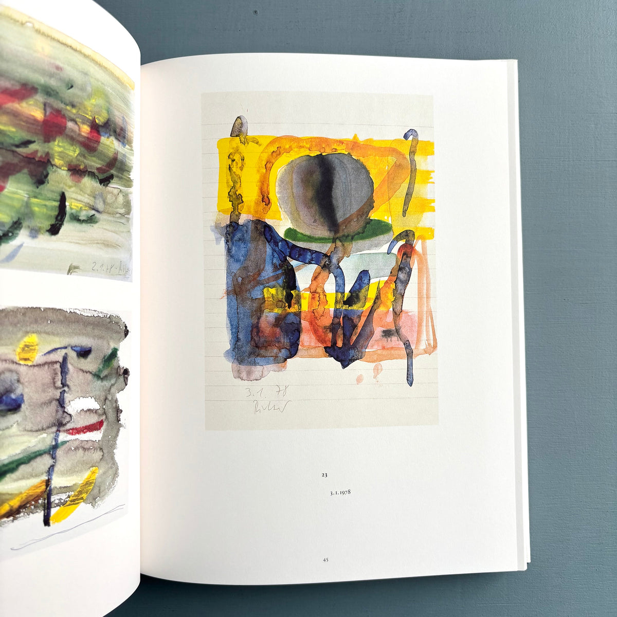 Gerhard Richter - Aquarelle/Watercolors 1964 1997 - Richter Verlag 