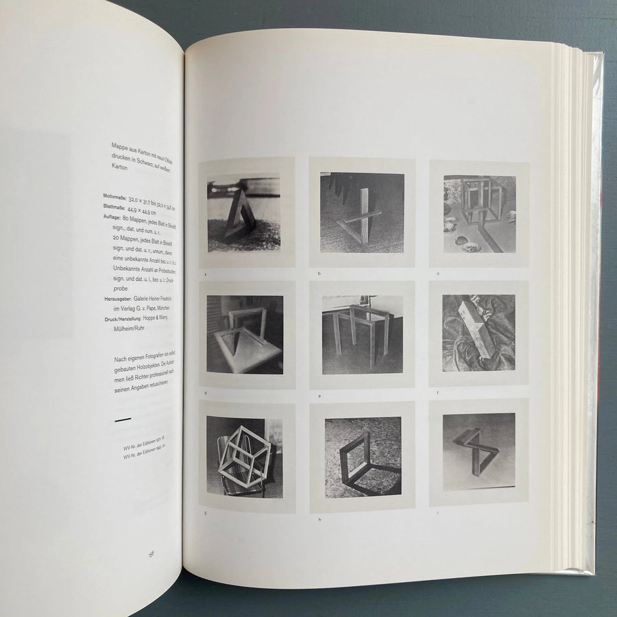 Gerhard Richter - Editionen 1965-2004 - Hatje Cantz 2004 - Saint-Martin Bookshop