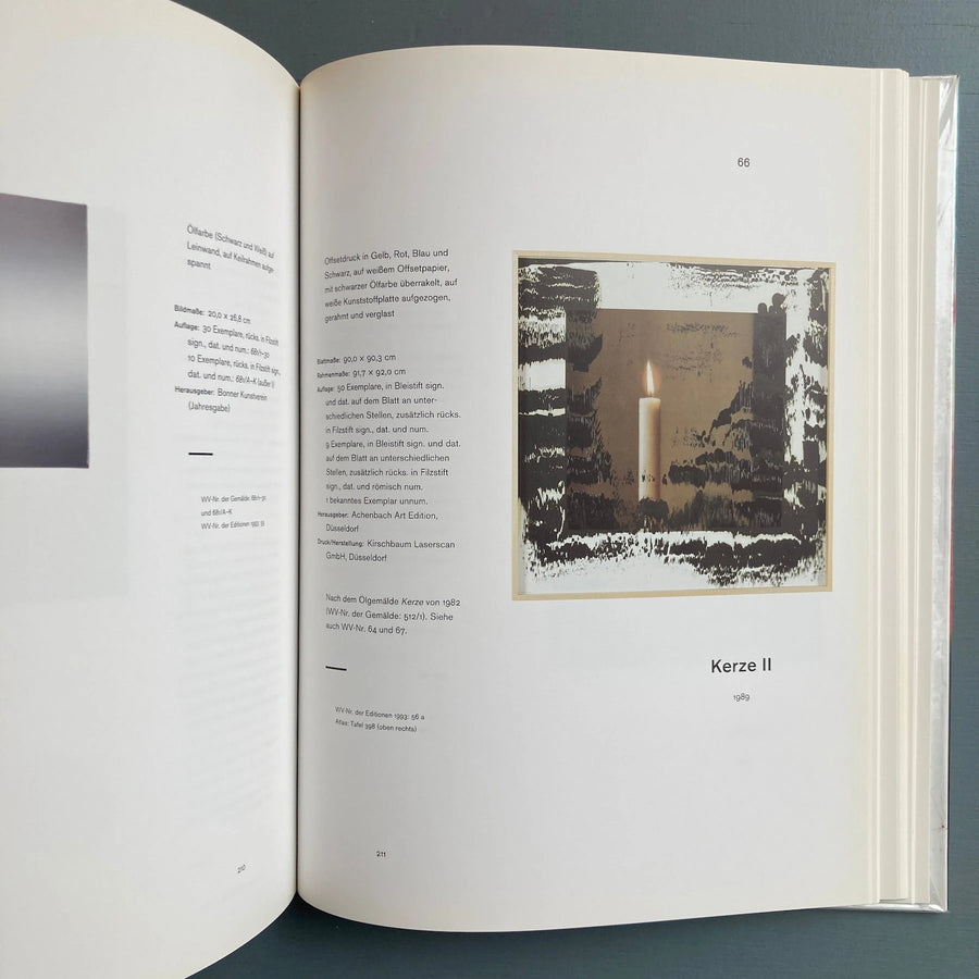 Gerhard Richter - Editionen 1965-2004 - Hatje Cantz 2004 - Saint-Martin Bookshop