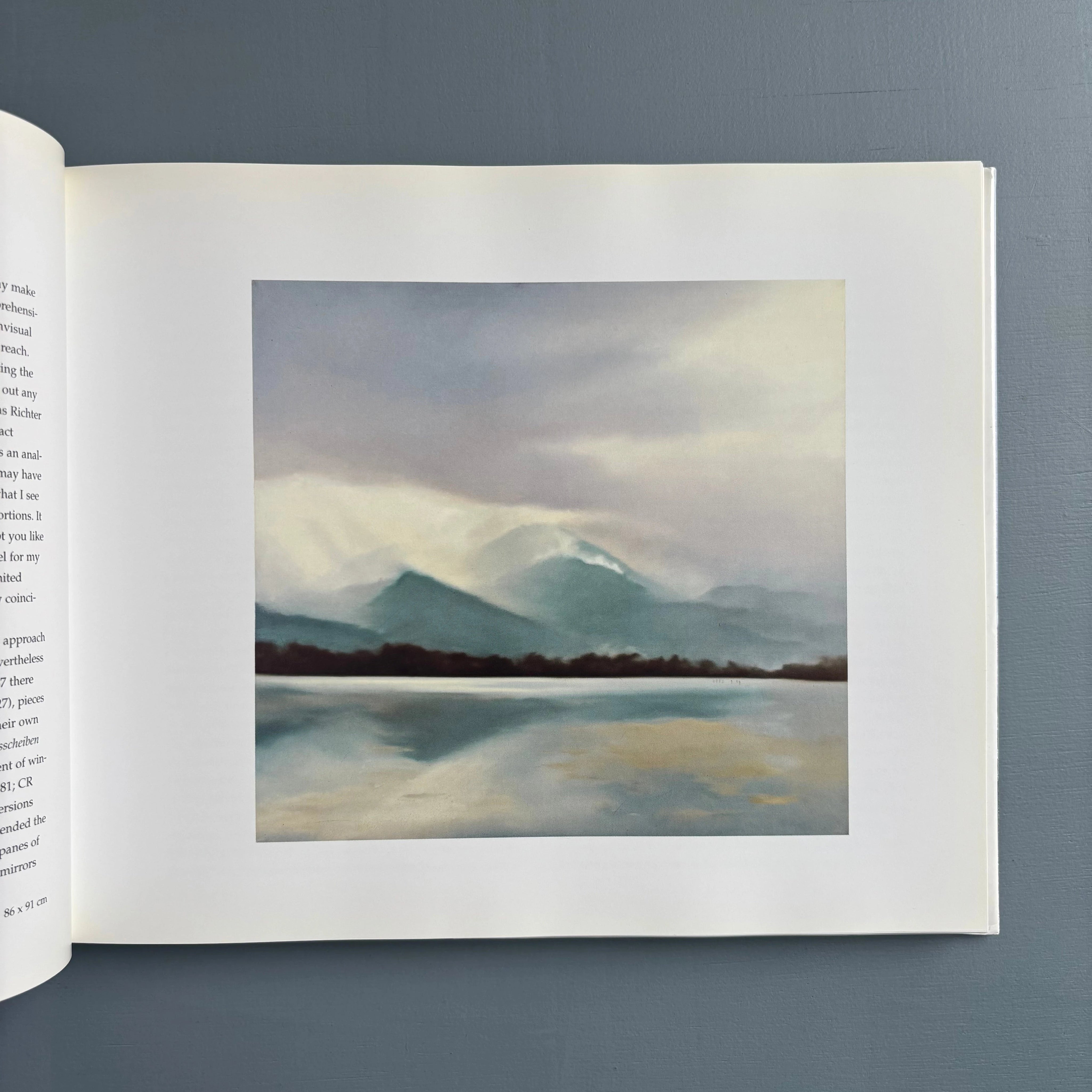 Gerhard Richter - Landscapes - Hatje Cantz 1998 - Saint-Martin