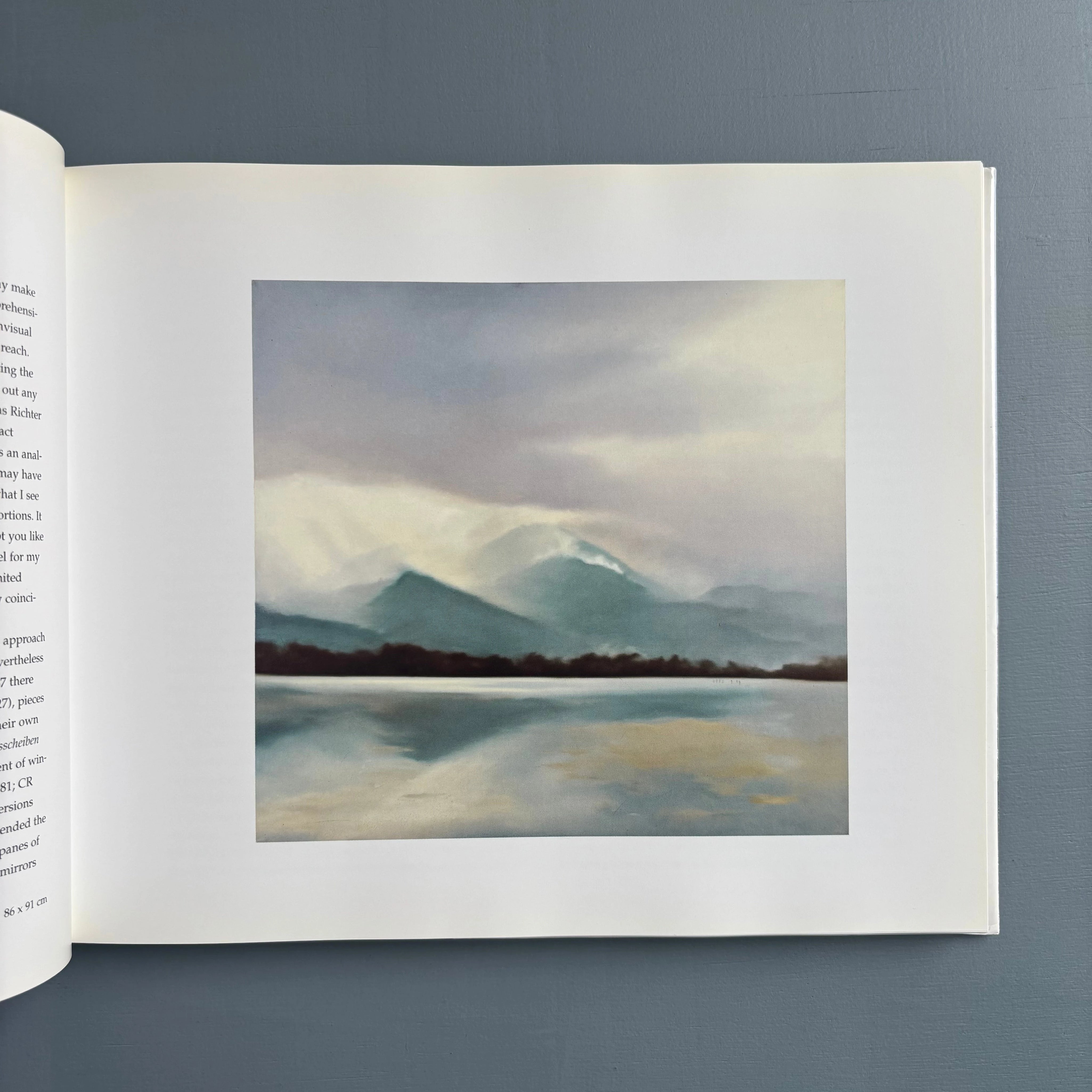 Gerhard Richter - Landscapes - Hatje Cantz 1998 - Saint-Martin