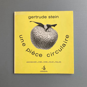 Gertrude Stein - Une pièce circulaire - Traversière 1985 - Saint-Martin Bookshop