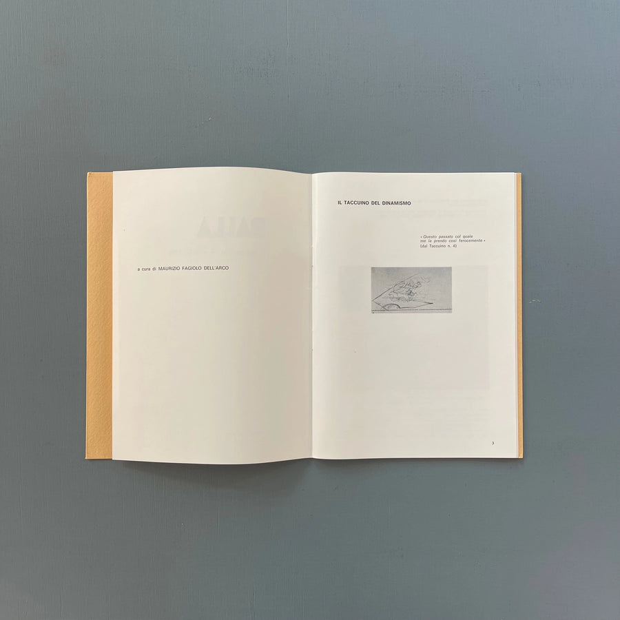 Giacomo Balla - I taccuini n. 3, 4, 5 / 1912/1915 - Galleria Martano 1982