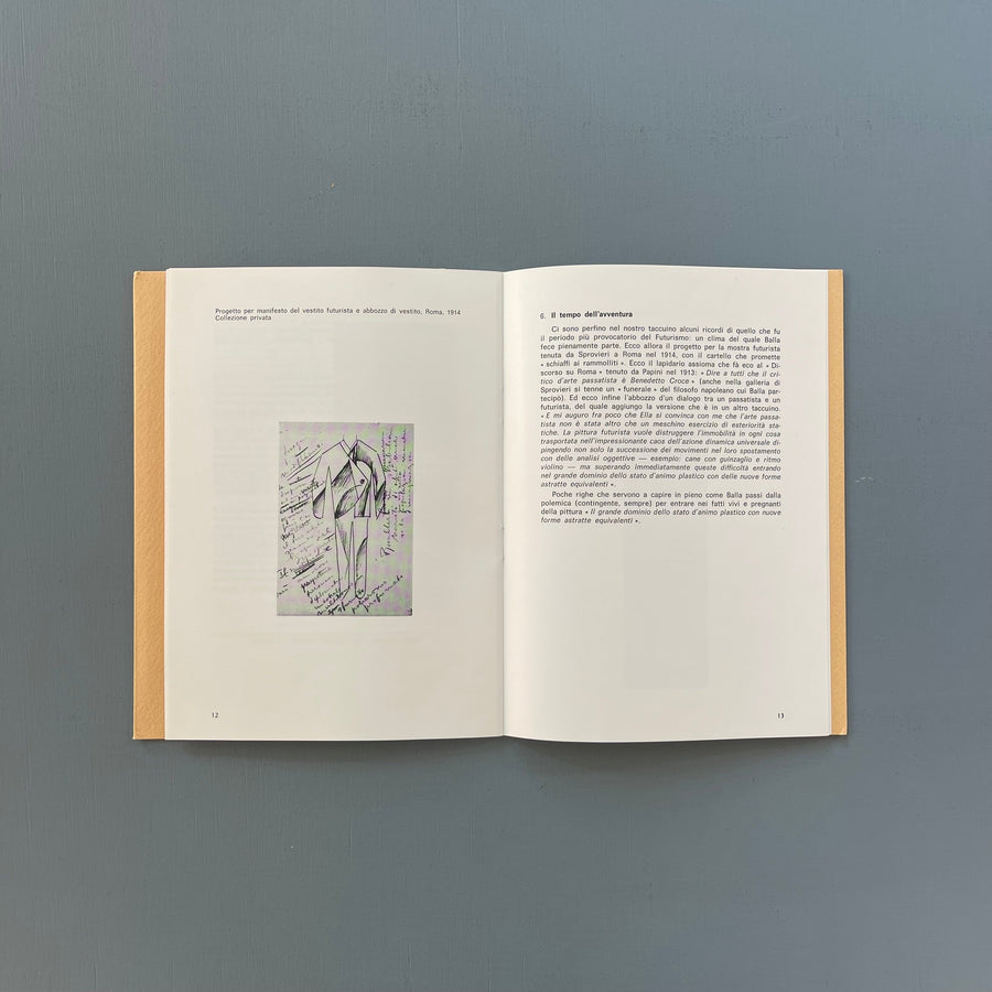 Giacomo Balla - I taccuini n. 3, 4, 5 / 1912/1915 - Galleria Martano 1982