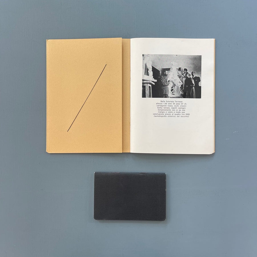 Giacomo Balla - I taccuini n. 3, 4, 5 / 1912/1915 - Galleria Martano 1982