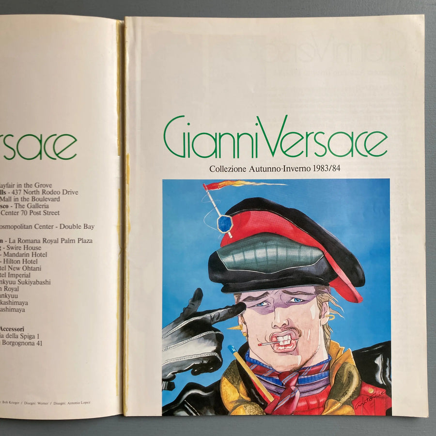 Gianni Versace - Collezione Autunno-Inverno 1983/84 Saint-Martin Bookshop