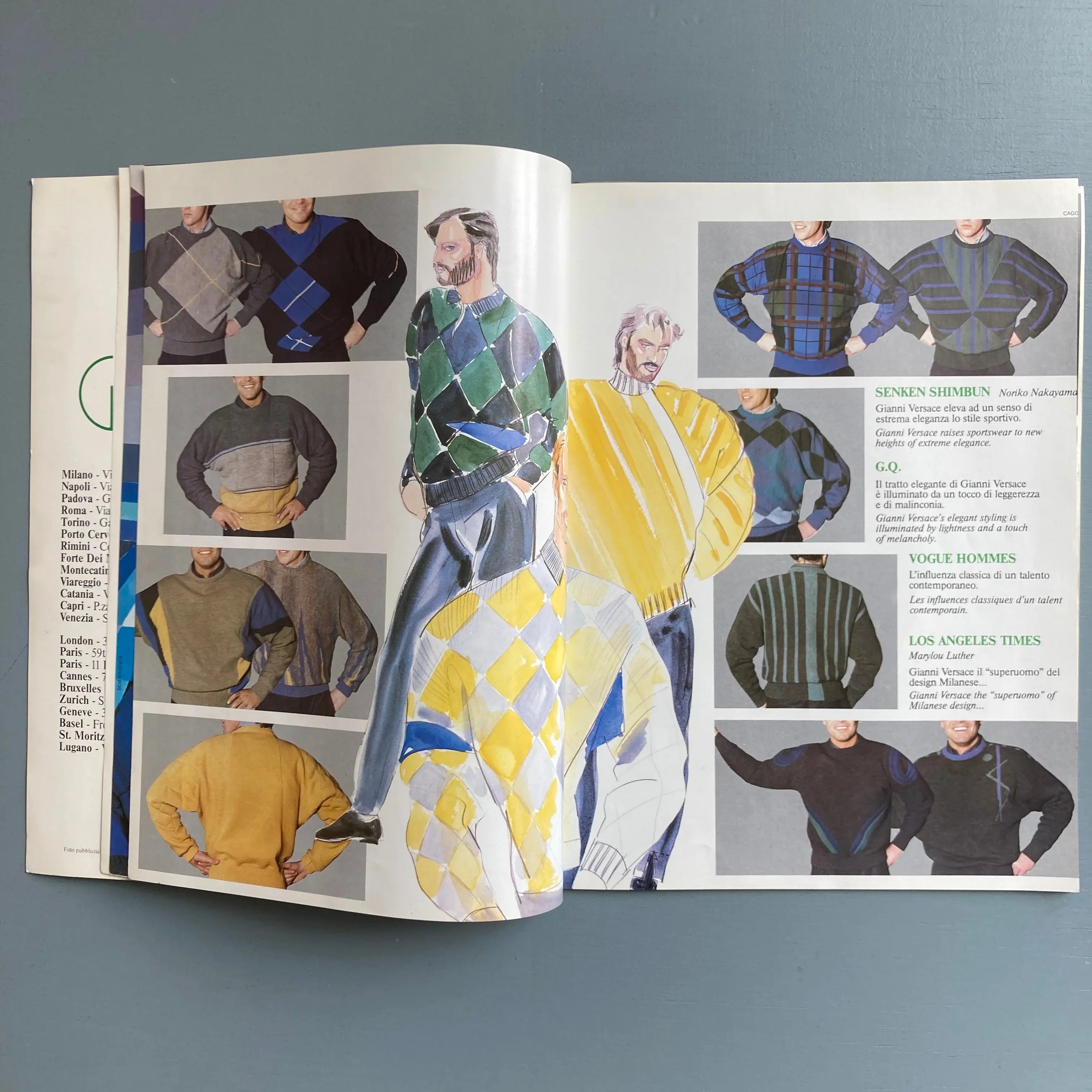 Gianni Versace - Collezione Autunno-Inverno 1983/84 - Saint-Martin