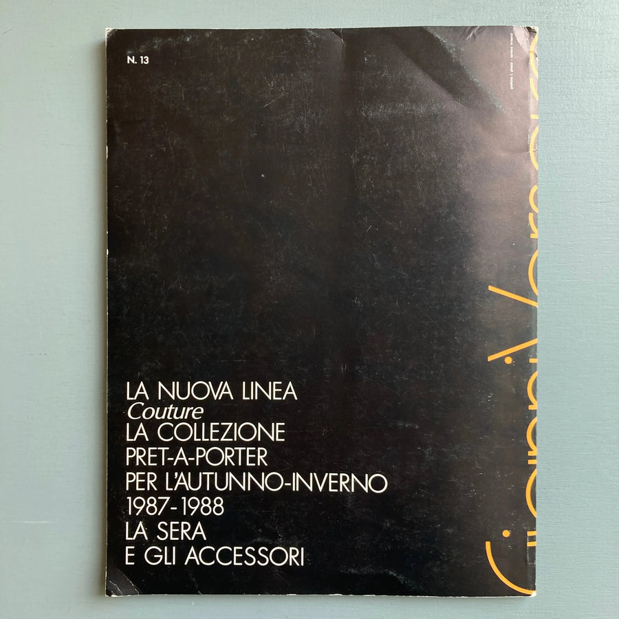 Gianni Versace - Collezione Uomo n. 13 - Autunno-Inverno 1987/1988 Saint-Martin Bookshop