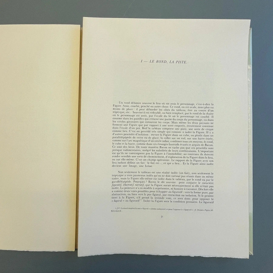 Gilles Deleuze - Francis Bacon: Logique de la sensation - Editions de la Différence 1981 - Saint-Martin Bookshop