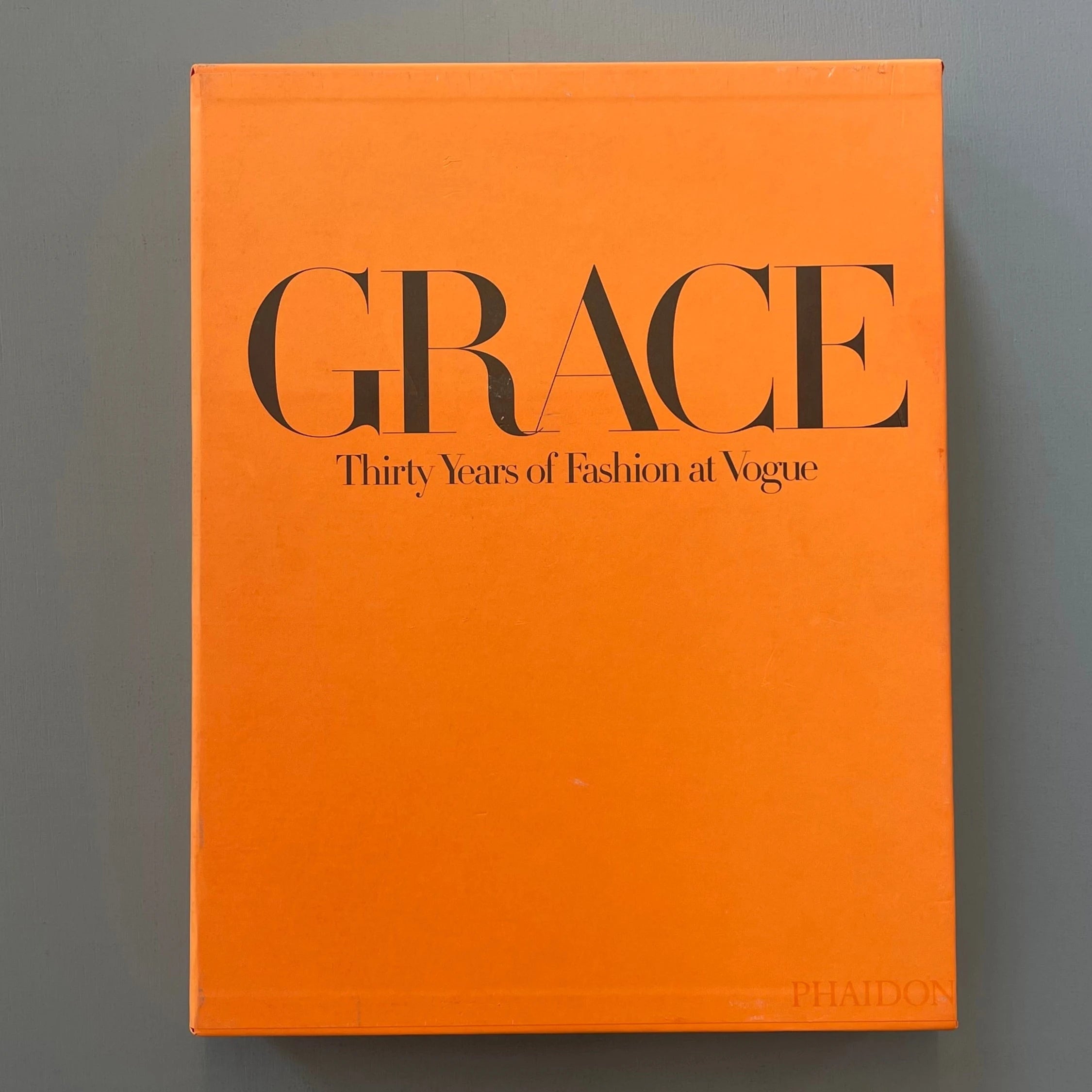 希少❗️【Grace】30 Years of Fashion at Vogue Grace - Thirty Years of Fashion at Vogue - Phaidon 2002 - Saint