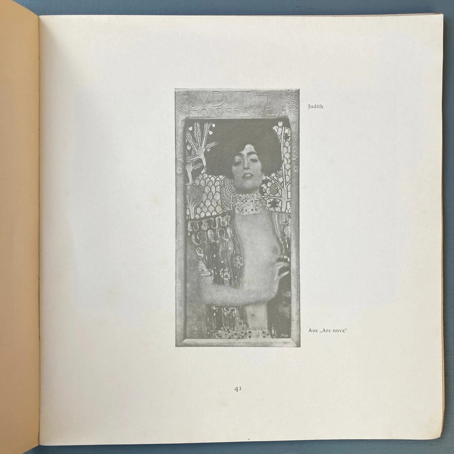 Gustav Klimt - Ver Sacrum XVIII - Vereinigung Bildender Künstler Österreichs Secession Wien 1903 - Saint-Martin Bookshop