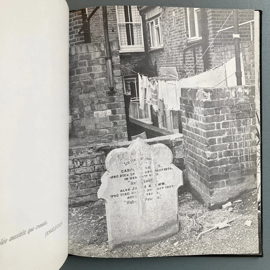 Guy Vaes - Les cimetières de Londres - Jacques Antoine 1978 - Saint-Martin Bookshop