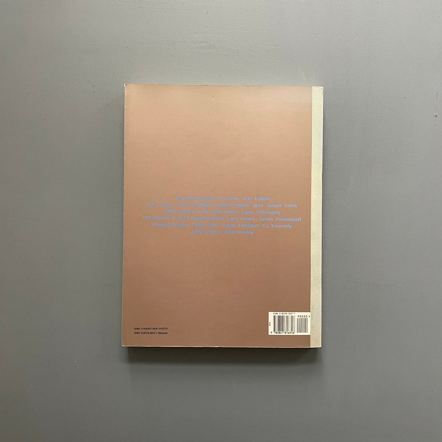 Hand-Painted POP: American Art in Transition 1955-62 - MOCA 1993 - Saint-Martin Bookshop