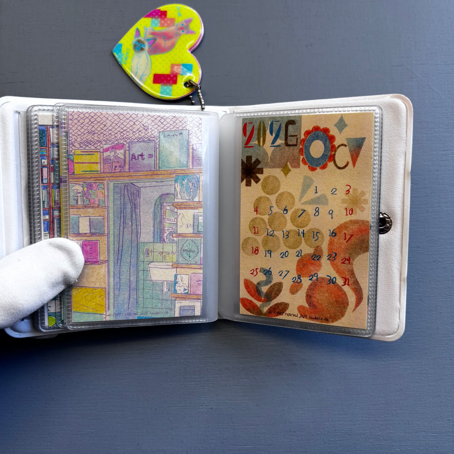 Handowin He - Off Work in Bookstores Calendar 2026