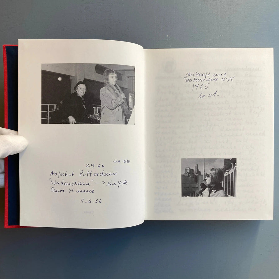 Hanne Darboven (signed) - Briefe aus New-York - Cantz 1977 - Saint-Martin Bookshop