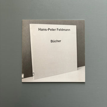 Hans-Peter Feldmann - Bücher - Neues Museum Weserburg Bremen 1999 - Saint-Martin Bookshop